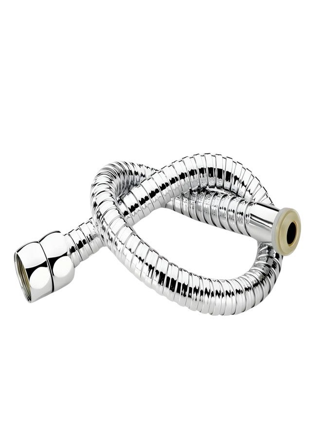 New Ware Stainless Steel Shower Tube Connection Pipe Set- Handheld Shower Head Hose- Health Faucet Hose- Durable & Heavy Duty-Silver(1 Pack) - Image 1